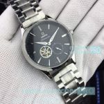 Copy Omega Globemaster 40mm Watch Stainless Steel Black Dial